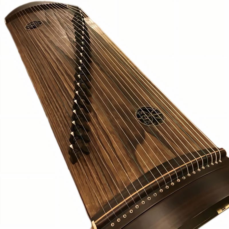 Professionelle Vollholz-Mini-Guzheng (108 cm) für fortgeschrittene Spieler